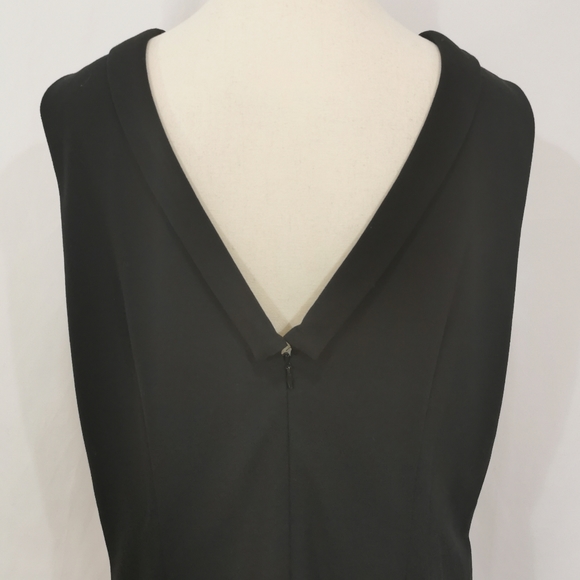 NWT Ann Taylor Factory Sleeveless Black Dress - Sz 14 - Picture 4 of 8